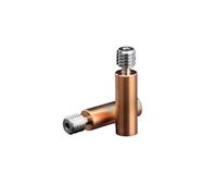 Super Print Upgrade 2PCS Ender 3 CR10 Titanium Alloy Bi-Metal Heatbreak,For Ender 3/V2/Pro/Ender 5/Plus/Pro/CR-10/CR-10S/S4 S5/CR10/V2/V3/Neptune 3 Pro/Plus/Max/Neptune 4/4 Pro Hotend.(2PCS)