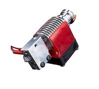 Super Print V6 Volcano Hotend 12V Kit, Remote Bowen Print J-head Hotend,Titanium Alloy HeatBreak,Cooling Fan Bracket, for Titan,Dual Driver Extruder.(12V Hardened Steel Nozzle Kit)