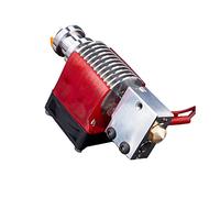 Super Print V6 Volcano Hotend 12V Kit, Remote Bowen Print J-head Hotend,Titanium Alloy HeatBreak, Cooling Fan Bracket, for V6 Volcano Hotend,Titan,Dual Driver Extruder.(12V Brass Nozzle Kit)