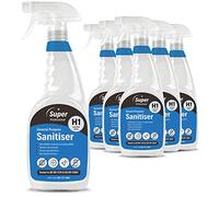 Super Professional General Purpose Sanitiser 750ml x 6 - H1 All Purpose Cleaner - Non-Bleach & Food Safe