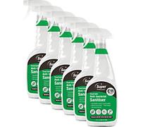 Super Professional Products Antibacterial Surface Cleaner Liquid C11 750 ml Pack of 6