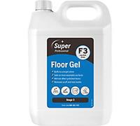 Super Professional Products F3 Floor Gel Cleaner Long Lasting Lemon Fragrance 5L
