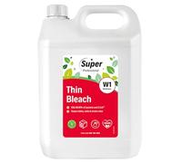 Super Professional Thin Bleach W1-5 Litre Pack of 2