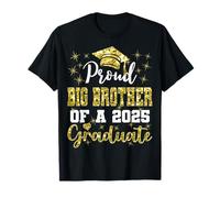 Super Proud Big Brother of 2025 Graduate Graduation Family T-Shirt