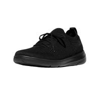 Super-Q Knit Slip-ON Laced Sneakers Black