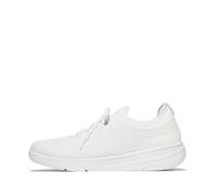 Super-Q Knit Slip-ON Laced Sneakers White