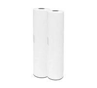 Super Quality White Couch Roll 20", 2 PLY Hygiene Roll-40 Meters Long (2 Rolls)