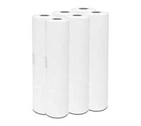 Super Quality White Couch Roll 20", 2 PLY Hygiene Roll-40 Meters Long (6 Rolls)