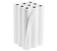 Super Quality White Couch Roll 20", 2 PLY Hygiene Roll-40 Meters Long (9 Rolls)