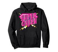 Super Queen Superhero Mom Comic Book Women Pullover Hoodie