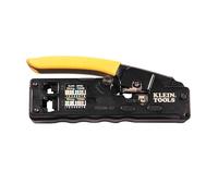 Professional Ratcheting Wire Crimper, Compact Modular Crimper CAT6, CAT5e, CAT3, more Klein Tools VDV226-107
