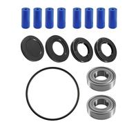 Super Roller Repair Kit Fit for Hypro 7560C 7560C-R 7560N 7560XL Roller Pumps Replace 3430-0381 34300381, with O-Ring Gasket Rubber Seals Bearings Cover Plates