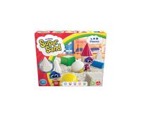 SUPER SAND 383324.208 Classic-Super Soft Magic Sand for Kids Aged 3 and up, Whit