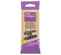 Super Sculpey Polymer Clay - 1 lb/454 g, Beige (Pack of 1)