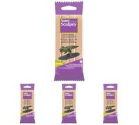 Super Sculpey Polymer Clay - 1 lb/454 g, Beige (Pack of 4)