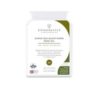 Super Sea Buckthorn Seed Oil 1000mg (1g) | Naturally Rich in Omega Fatty Acids (3, 6, 9 & 7) | 60 Softgel Capsules UK Made | 1 Month Supply (High Strength)