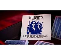 Super Showdown (Blue) by Nick Trost & Murphy’s Magic - Self-Working 4-Phase Poker Routine - Includes Special Cards & Online Instructions - Beginner Friendly Close-Up Card Magic Trick