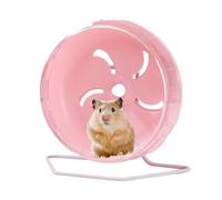 Super Silent Hamster Exercise Wheels, 14cm Quiet Spinner Hamster Running Wheels With Adjustable Stand, PVC Hamsters Wheel For Hedgehog Gerbils Mice Or Other Small Animals
