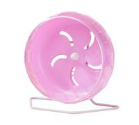 Super Silent Hamster Exercise Wheels, 14cm Quiet Spinner Hamster Running Wheels With Adjustable Stand, PVC Hamsters Wheel For Hedgehog Gerbils Mice Or Other Small Animals