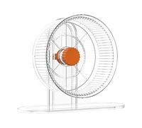Super Silent Hamster Exercise Wheels - Exercise Wheel Quiet Running Wheeĺ | PP Transparent Acrylic Hamster Wheêl Adjustable Height Widened Anti Slip Design 2 Size Options