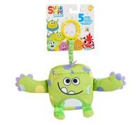 Super Simple WowWee Sensory Plush Monsters Hugo (Green) with 5+ Sensory Features (Ages 0+)