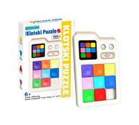 Super Slide Puzzle Games, Original 1000+ Challenges & 3 Modes, Brain Teaser Road Birthday Puzzle Trip Travel Act Gifts Games