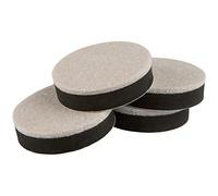 Super Sliders 4710495N Reusable Furniture Sliders Easily Move Small to Medium Sized Items Across Hardwood Flooring, Beige, 4 Pack