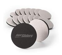Super Sliders 4733444N Hardwood Floor Reusable Furniture Movers Sliders 3-1/2", Linen, Value Pack