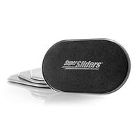 Super Sliders 4744095N Reusable XL Heavy Furniture Sliders for Carpet Quickly and Easily Move Any Item, Grey, 4 Count (Pack of 1)