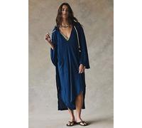 Super Slub Poncho Jacket by free-est at Free People in Sky Dive, Size: M/L - female