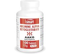 SUPER SMART ARGININE ALPHA KETOGLUTARATE 100 COMPRIMES -bbe 05/2025
