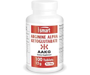 SUPER SMART ARGININE ALPHA KETOGLUTARATE 100 COMPRIMES -bbe 05/2025