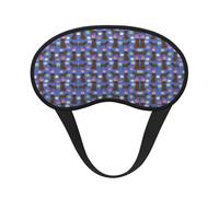 Super Smooth Soft Abrador Retriever Dogs Pet Chocolate Labs Donuts Art Sleep Eye Mask with Elastic Band for Travel/Naps/Yoga/Plane/Night - BlockOut Light Traveling Sleeping Eye Mask Cover