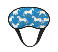 Super Smooth Soft Sleeping Mask for Games Party Sleeping Travel - Magical Unicorn Art Light Blocking Traveling Sleeping Eye Mask Cover for Men Women and Kids