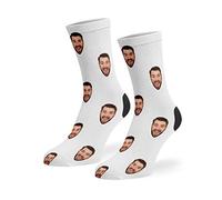 Super Socks Supreme Quality Personalised Face Socks | Customised With Your Face Perfect For Birthdays, Valentines, Anniversary | Perfect Gifts For Friends, Boyfriend, Mum, Dad.