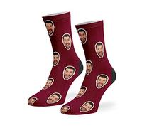 Super Socks Supreme Quality Personalised Face Socks | Customised With Your Face Perfect For Birthdays, Valentines, Anniversary | Perfect Gifts For Friends, Boyfriend, Mum, Dad.