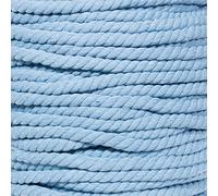 Super Soft 3 Strand Twisted Cotton Rope (Ice, 1/4 Inch x 10 Feet)
