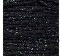 Super Soft 3 Strand Twisted Cotton Rope (Midnight, 1/4 Inch x 100 Feet)