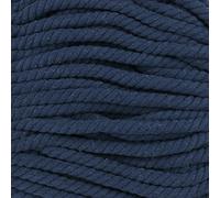 Super Soft 3 Strand Twisted Cotton Rope (Navy, 1/2 Inch x 10 Feet)
