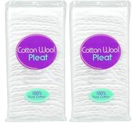 Super Soft Cotton Wool Pleat,100% Pure Cotton, 80G (Pleat) (Pack of 2)