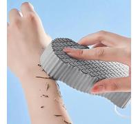 Super Soft Exfoliating Bath Sponge, Spa Scrub Dead Skin Remove, Magic Exfoliating Bath Sponge, Dead Skin Remover for Body, Reusable Soft Bath Sponge for Adult, Baby, Pregnant Women (Grey)