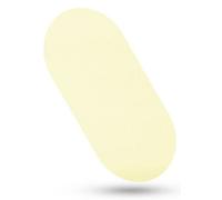 Super soft fitted sheet jersey stretchy 100% plain cotton fit Moses basket 75x30 YELLOW