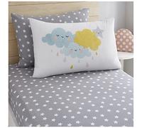 Super Soft Fitted Sheet Kids, Star Bedding Single Bed Sheets, Easy Care Polycotton Stars Bedsheet, Multi