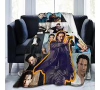 Super Soft Flannel Keanu Reeves Blanket Throw Camping Cold Cinema Or Travel,Gift for Your Family and Friend for Bed Sofa 60"X50"
