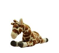 Super Soft Giraffe Cub Plush Toy Stuffed Animal Lying Down Pose Realistic Spotted Doll Cuddly Safari Wildlife Gift