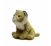 Super Soft Sitting Tiger Cub Plush Toy - Cute Child Tiger Stuffed Animal - Furry Collectible Doll for Kids, Safari Decor & Gifts