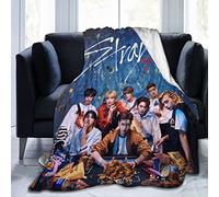 Super Soft Stray Flannel Throw Hyunjin Bangchan Felix Blanket Kids for Bed Sofa Office Knee pad,Bed car Camp Beach Blanket Throw Blankets 50"X40"