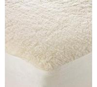 Super Soft Thermal Fleece Underblanket Deep Cot Bed Mattress Protector, Warm Cosy Sheepskin Bed Cover Toppers - 15cm Fitted Cot Bed Mattress Enhancers (70x140 cm)