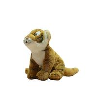 Super Soft Tiger Cub Plush Toy Stuffed Animal Sitting Pose Realistic Striped Doll | Cuddly Safari Wildlife Gift for Kids