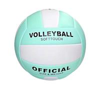 Super Soft Volleyball Official Size 5, Waterproof Volleyball Ball with Pump, Volleyballs, Outdoor and Indoor for Pool,Indoor Outdoor Beach, Beach, Gym, Sports Halls (A)